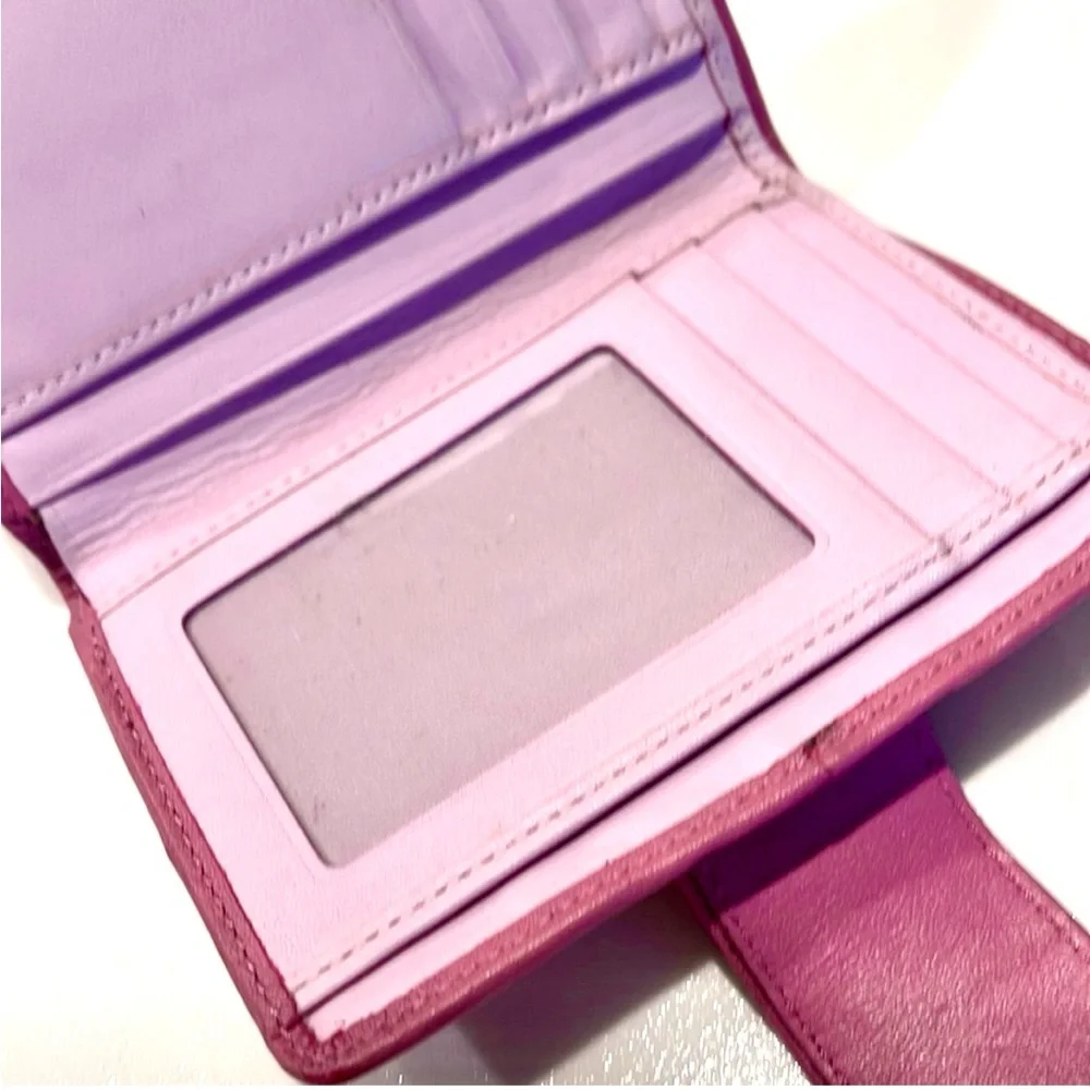 Pink coach wallet vintage ergo - Picture 10 of 10